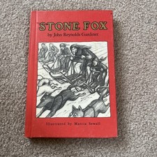Stone Fox ~ John Reynolds Gardiner ~ 1980 Harper Trophy HC- Weekly Reader