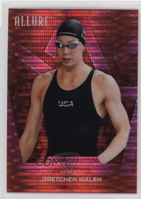 2025 Upper Deck Allure SE Pink Pulsar 34/199 Gretchen Walsh #40 0il7