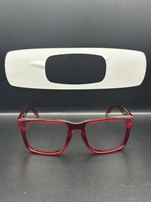 Oakley Holbrook XL OCP Crystal Red Frame (No Icons/Rivets)