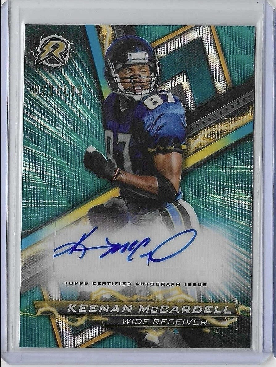 Topps 2023 Composite Resurgence Signatures Auto /149 Keenan McCardell  #RA-KM