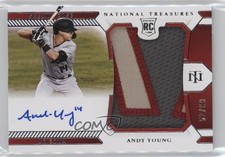 2021 National Treasures Rookie Material Signatures 52/99 Andy Young Auto 0o2h