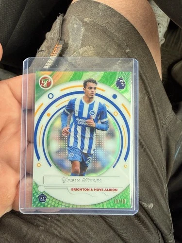 ROOKIE Yasin Ayari 10/10 Topps Pristine Premier League 2025/26