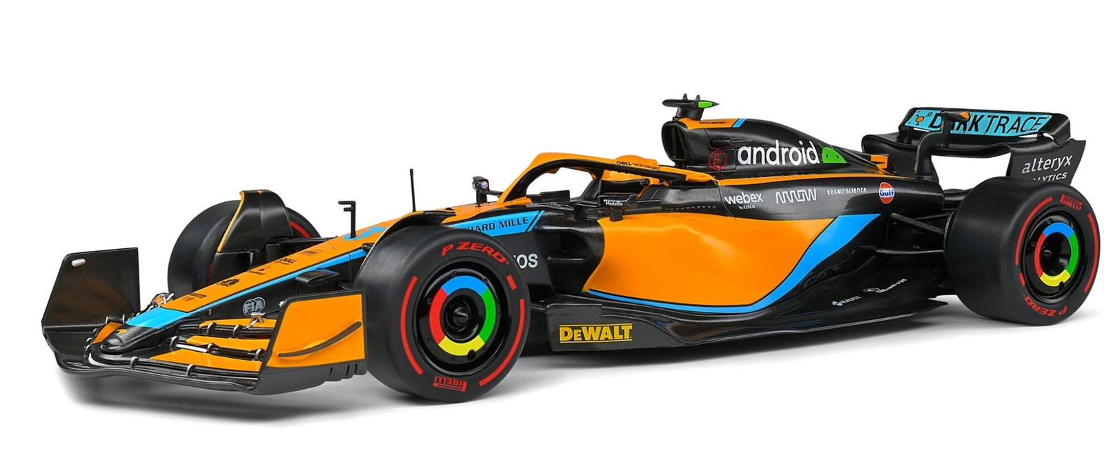 McLaren MCL36 miniature Solido 1/18 en métal injecté orange GP Australie