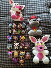 FNAF Five Night’s At Freddy’s Lote Funko Mini Figuras, Peluches y Faz’s Fizzy