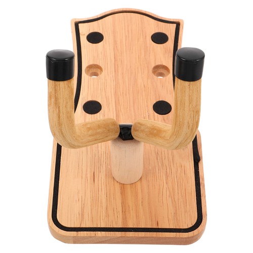  Gitarre Wandaufhänger - Holzhalterung Haken Wand Aufbewahrung für Akustik Elektro Bass - Bild 11 von 12