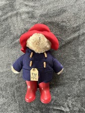 Vintage Paddington Bear 14" Plush Eden Toys 1981 Darkest Peru