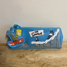 THE SIMSONS PENCIL CASE (2002). DETACHABLE BART SIMPSON TAB 