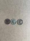 Lot of 3 Mercury Dimes 1916 1934 1943 - Circulated