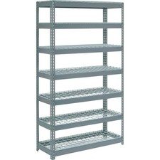 Global Industrial Extra Heavy Duty Shelving 48"W x 24"D x 96"H With 7 Shelves