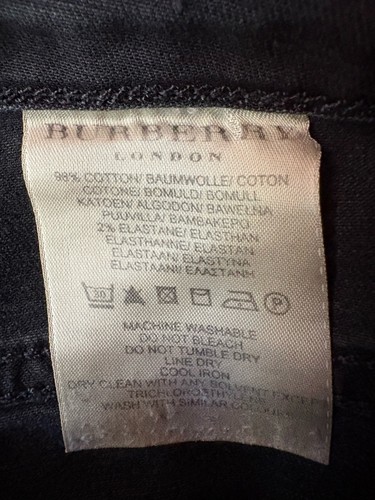 Burberry London Mid Rise (9”) Skinny Jeans, Black, UK 6/US 4/ITA 38 - Picture 4 of 5
