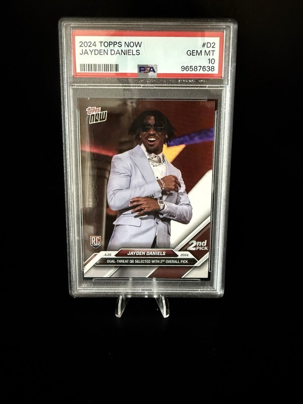 Topps 2024 Topps Now Jayden Daniels #D-2 Rookie PSA 10 /7336