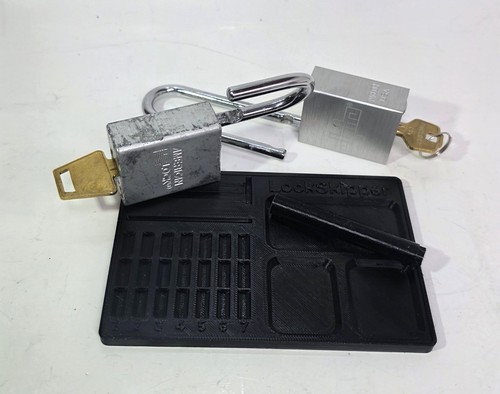 Locksport Bundle: American 1100 & PACLOCK 90A + Pinning Tray & Follower