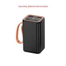 4-Slot Type-C LCD Display 21700 Battery Power Bank Case Charger Box DIY Kit p