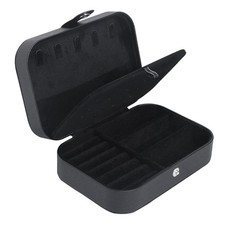 Travel Jewelry Box, Small Jewelry Organizer Boxes for Women Girls,2 Layer Travel