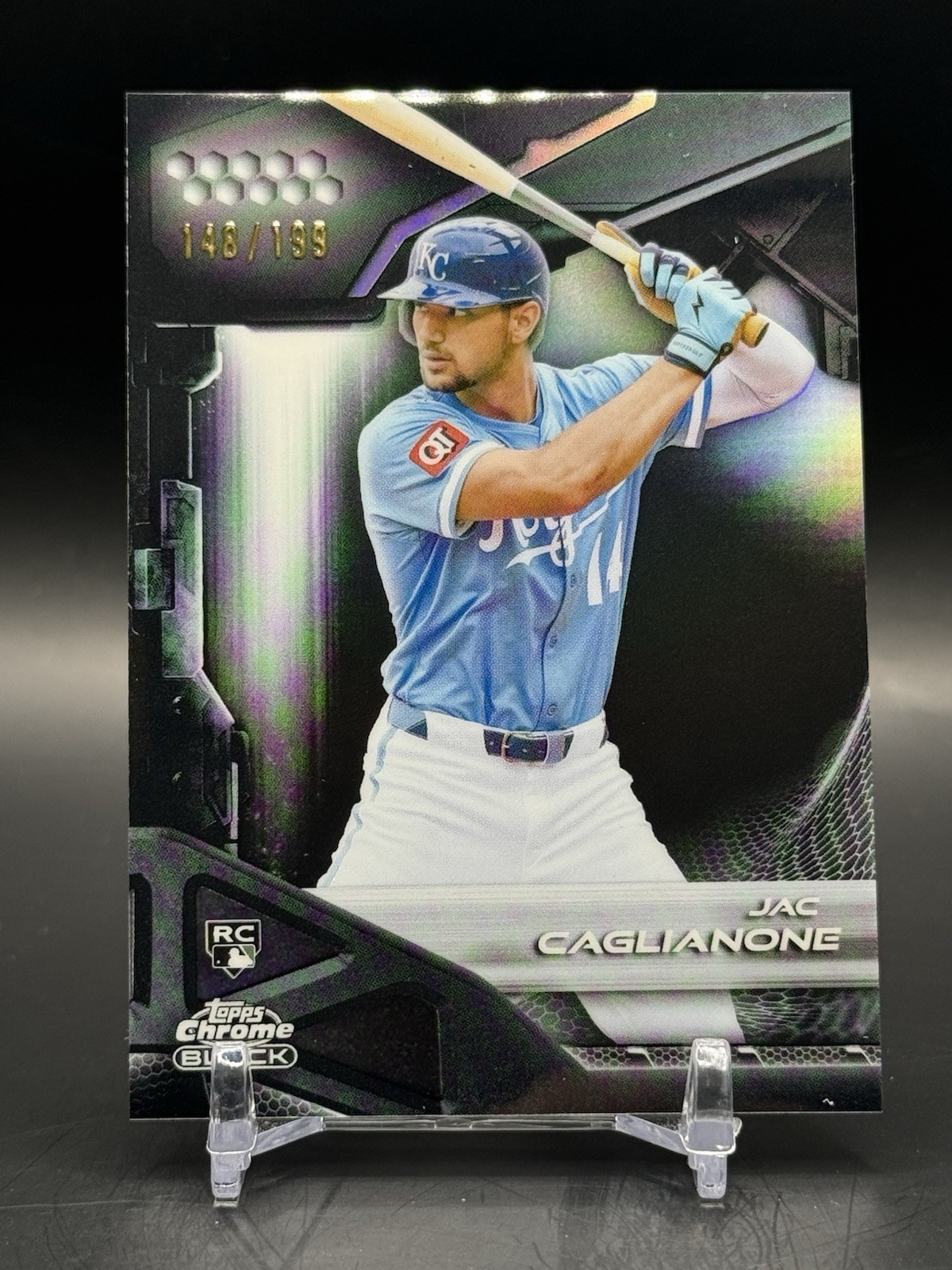 Jac Caglianone 2026 Topps Chrome Black #13 Refractor /199 Price 