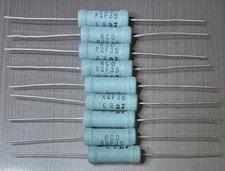 RCD RSF3B RESISTORS, 68 OHMS, 3 WATT, 5% NOS QTY 9