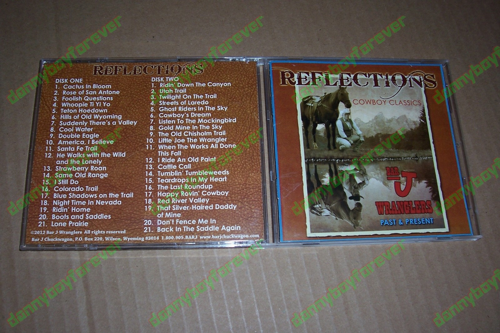 Bar J Wranglers Reflections Cowboy Classics Past & Present 2 CD Set 2012 USA