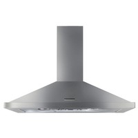 Rangemaster 90cm Chimney Cooker Hood - Stainless Steel & Chrome RHDC90SSC