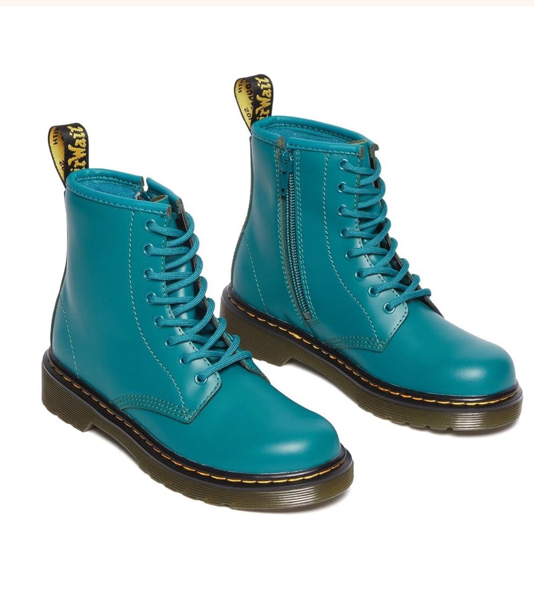 Dr Martens Doc Hole 1460 Pascal Teal Green Uk Eu New