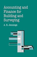 Accounting And Finance For Building And Surveying Alan R. Jennings Taschenbuch
