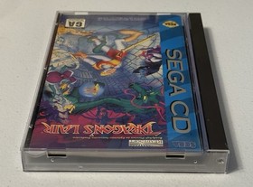 Dragon's Lair (Sega CD, 1994) Tested/authentic W/reg Card