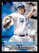 2022 Topps Clayton Kershaw Welcome to the Show #WTTS-22 - Los Angeles Dodgers