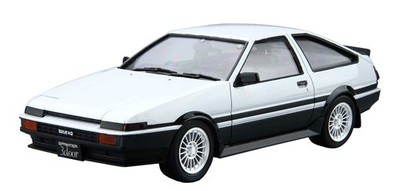Qingdao Cultural Teaching Materials 1/24 The Model Car Series No.5 Toyota AE86 S