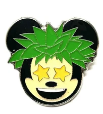 Disney Trading Pin - Mickey Mouse Emoji Aulani Hawaiian haku lei