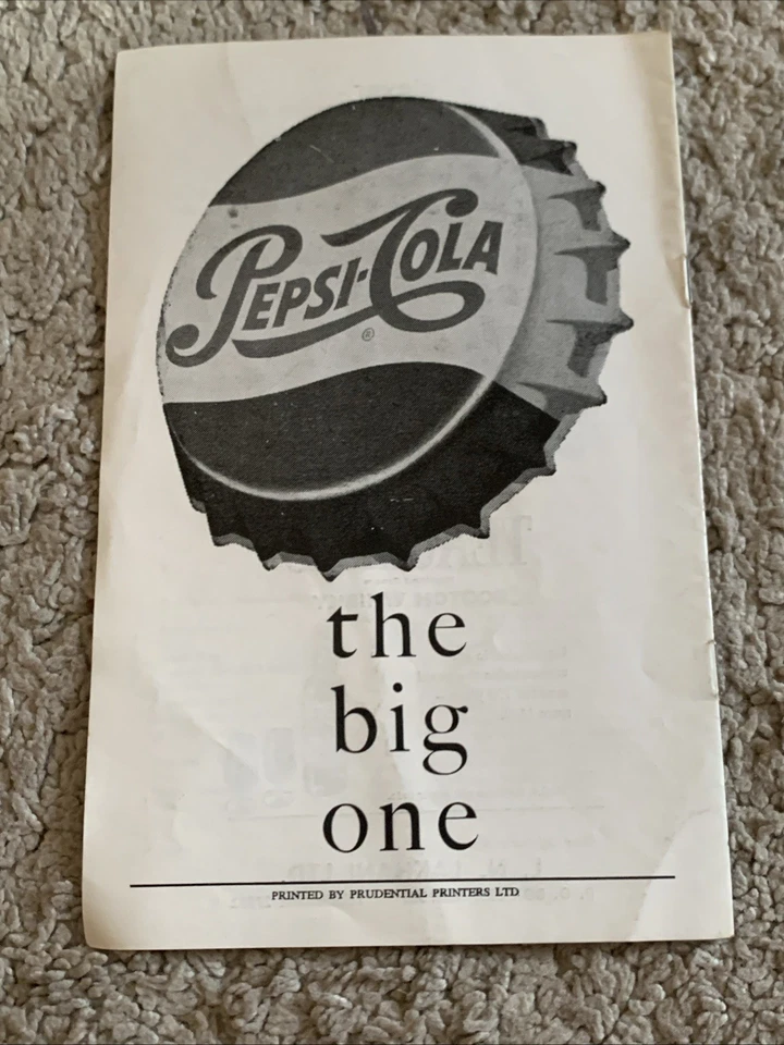 Vintage East Africa v Wales Nairobi May 12th 1964 Rugby Programme Rare - Image 2 of 4