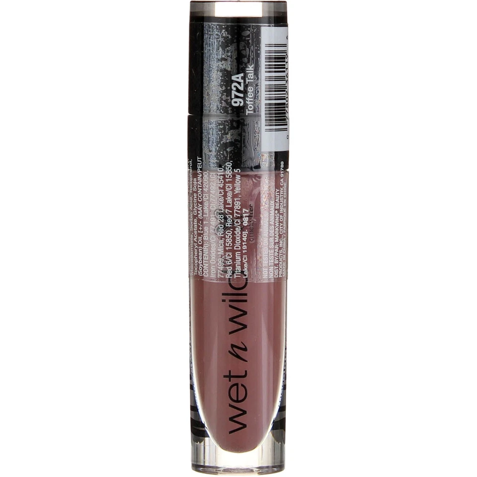 4 Pack Wet n Wild MegaLast Liquid Catsuit Matte Lipstick, Toffee Talk 972A, 0... - Image 2 of 2