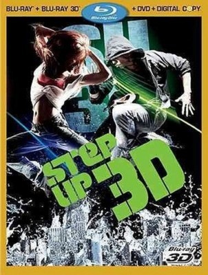 Step Up-- 3D/Blu-Ray/DVD/Digital/Lenticular Slipcover--BRAND NEW & SEALED