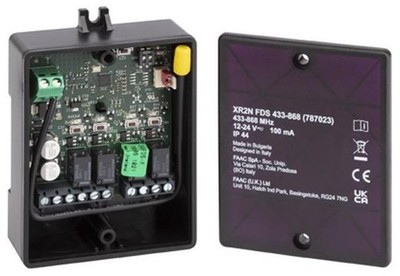FAAC XR2N FDS 433-868 2-Kanal Außenempfänger, Modell 787023