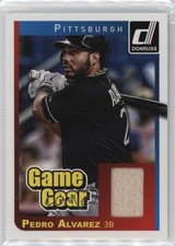 2014 Panini Donruss Game Gear Pedro Alvarez #45 1cx3