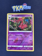 Pokémon TCG Scolipede Burning Shadows 58/147 Reverse Holo Rare LP.