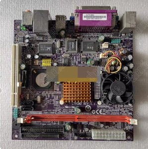1PC Used ITX motherboard C7VCM2 REV:1.1*hu