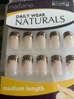 New 16 Packages Of Nailene Press on Nails French Tip Purple,blue,gold — photo 6