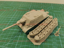 3D Printed 1/72 C series WZ-113G tank Unpainted