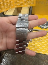 Breitling Super Avenger Chronograph 48 mm Custom Diamond Bezel Grey Diamond Dial 6