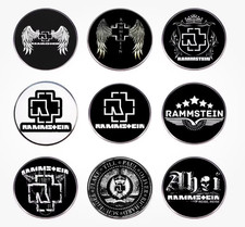 9x Rammstein Pin Till Lindemann Anstecker Badge Engel Pins Kutte NDH Hard Rock
