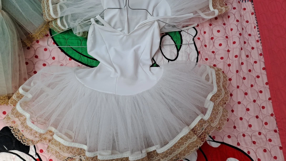 VersusModa Vestito tutù Saggio Danza Medora Le Corsaire Balletto Arabo Ballet Tutu DANC217A (Taglia 100 per Altezza 95-100 cm