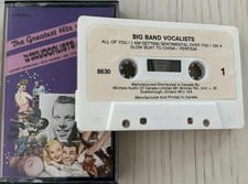 Various - Big Band Vocalists Cassette Tape VG C46