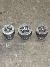 Toledo Pipe Threading Die for Ratcheting Threader two 3/8's, one 1/2