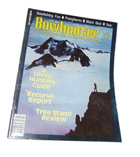 Vintage Bowhunter Magazine July 1983 Sheep Hunting Guide Recurve Tree Stands