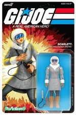 Super7 - G.I. Joe - ReAction+ Wv6 - Arctic Scarlett [Used Very Good Toy] Actio