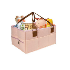 Diaper Organizer Storage Box Kids Caddy Changing Nappy Carrier Storage Bag UK