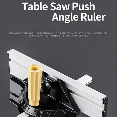Miter Gauge And Aluminum Miter Fence Both Sides 60 Angle Adjustable Repetitive