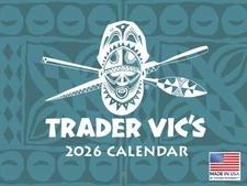 Trader Vics Cocktail Calendar 2026 Tropical Tiki Drink Recipe