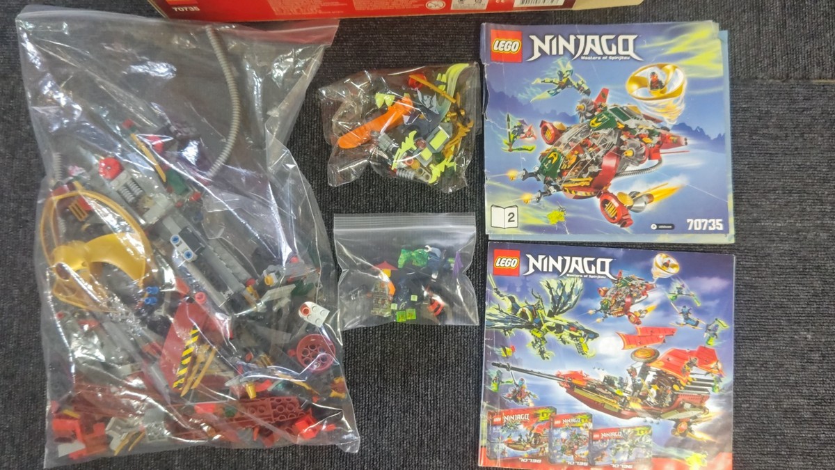 LEGO NINJAGO Ronin R.E.X. 70735 In 2015 Used Retired Comp W/Manual