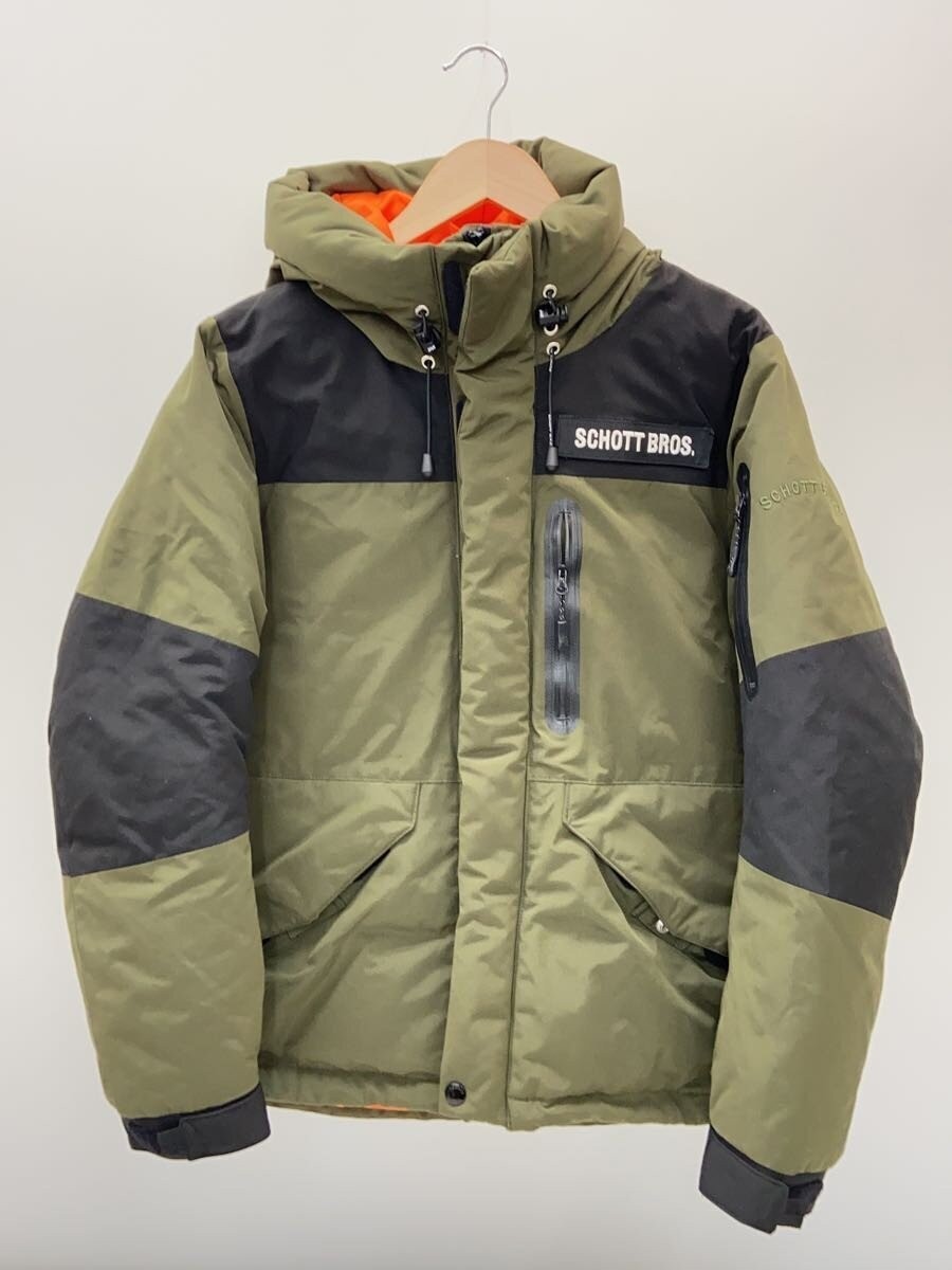 Schott Down Jacket S Polyester GRN Plain 3182011 - image 1