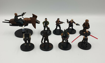 STAR WARS FORCE UNLEASHED : BOUNTY HUNTER FIGUREN INKL. ZUCKUSS SET 2